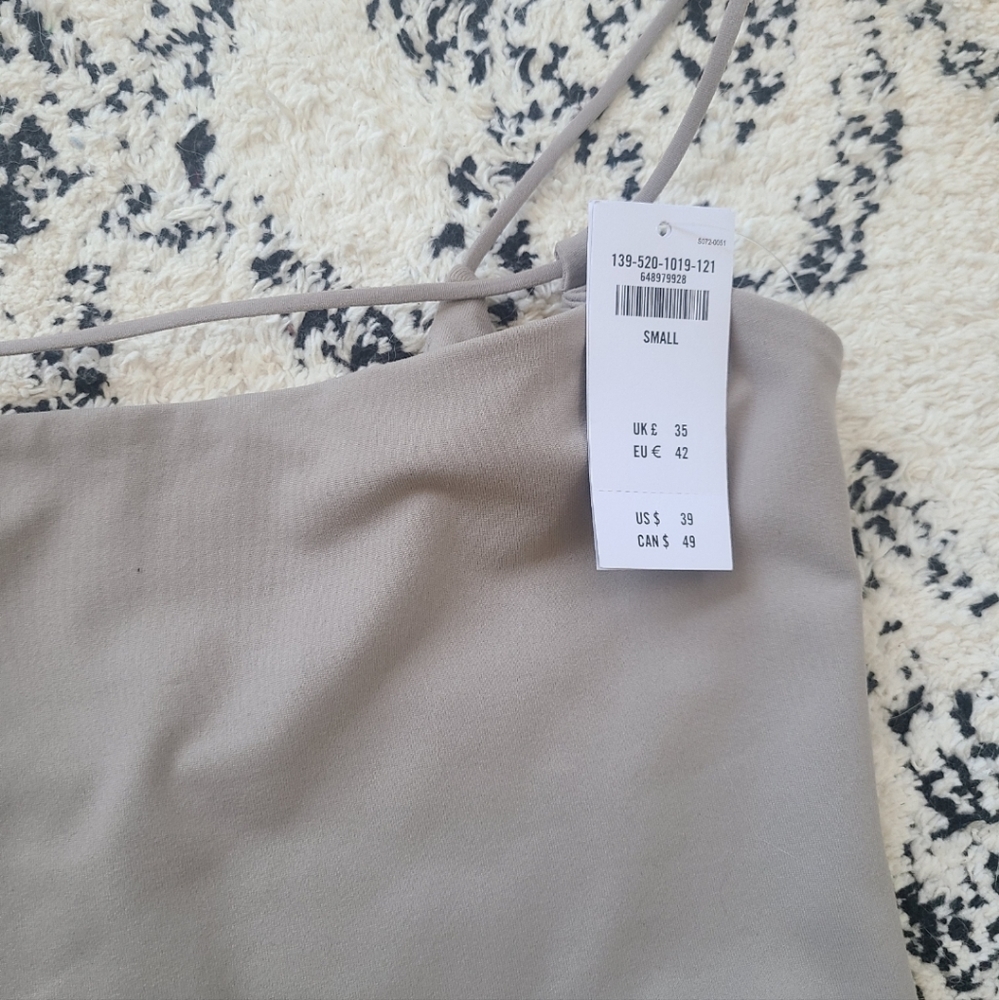 Women's gray bodysuit size small new